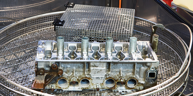 産業機械の分解清掃